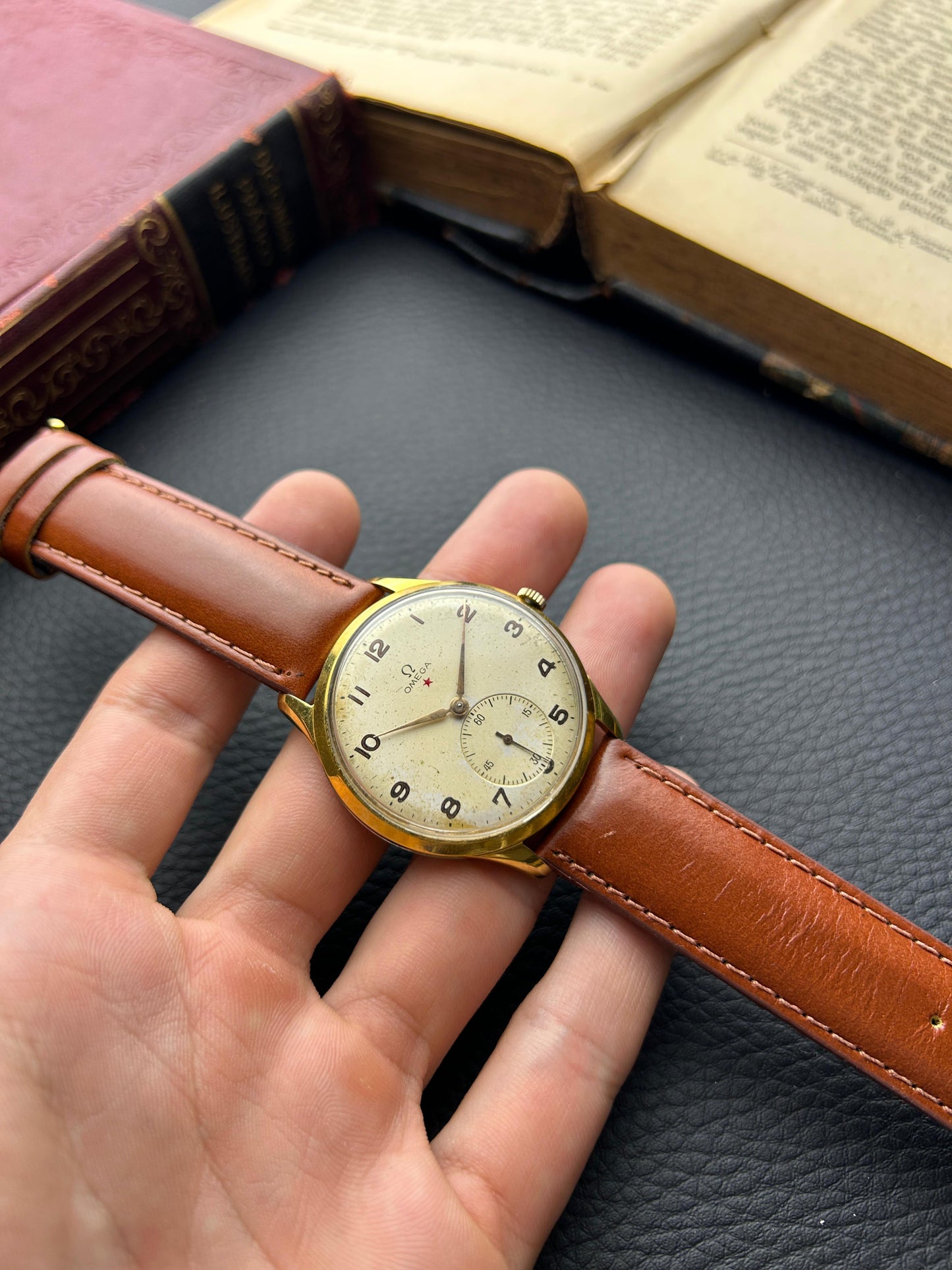 Omega Teddington Red Star