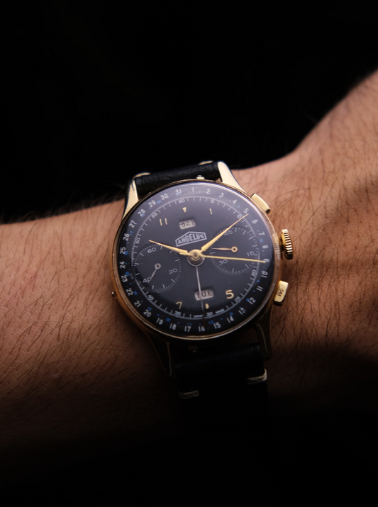 Angelus Chronodato Triple Calendar – década de 1950