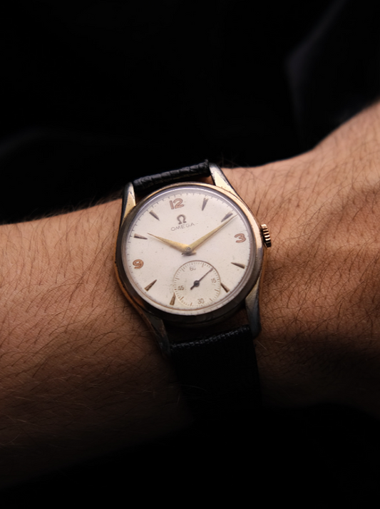 Omega Small Seconds Vintage Ano 50s