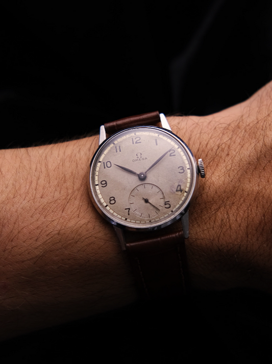 Omega Small Seconds Vintage Ano 50s