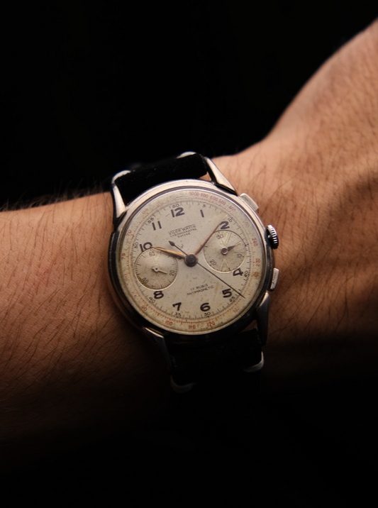 Vilor Watch Chronographe  – Década de 1940